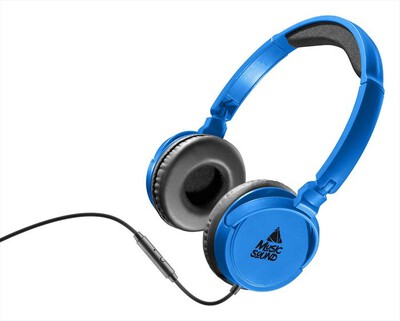 CELLULARLINE - Cuffie a padiglione chiuso MUSICSOUNDFULLCB-Blu