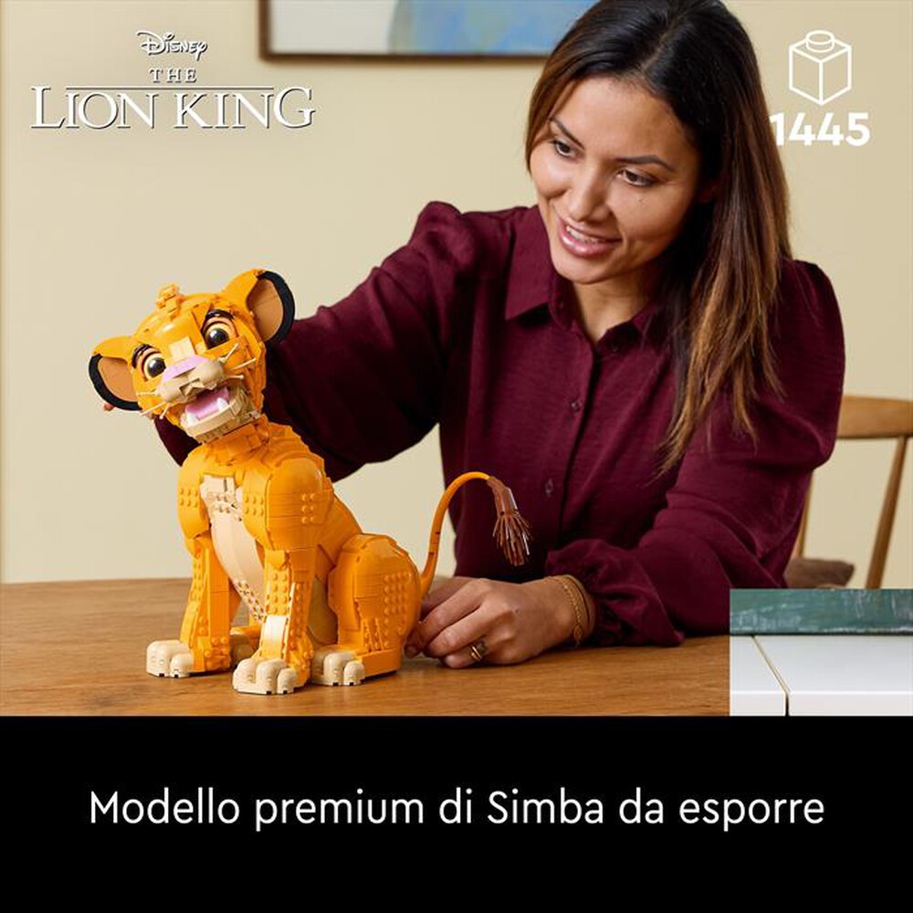 Immagine del prodotto LEGO - DISNEY CLASSIC Giovane Simba, Re Leone 43247