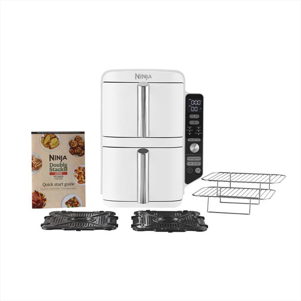 "NINJA - FRIGGITRICE ARIA DOUBLESTACK 9,5 L SL400EUWH-Bianco"