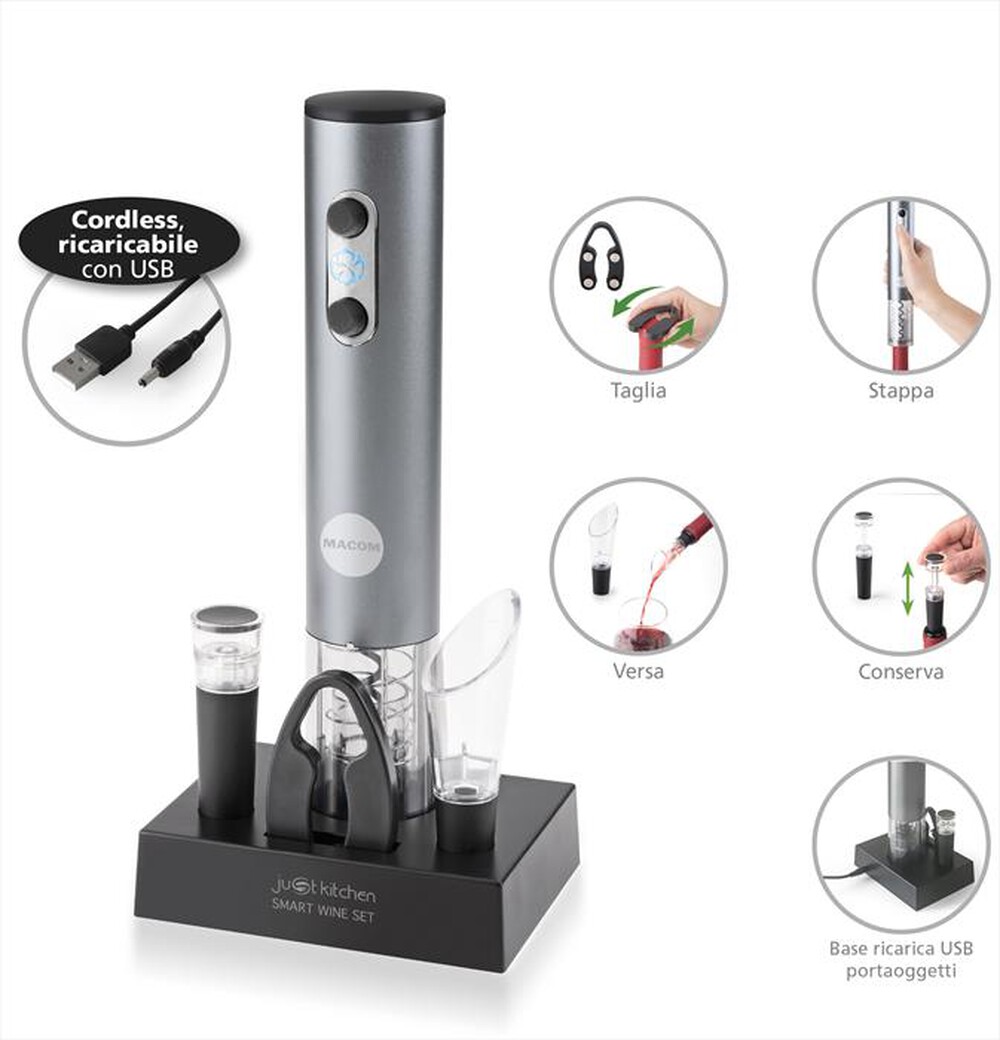 Immagine del prodotto MACOM - 952-silver e nero