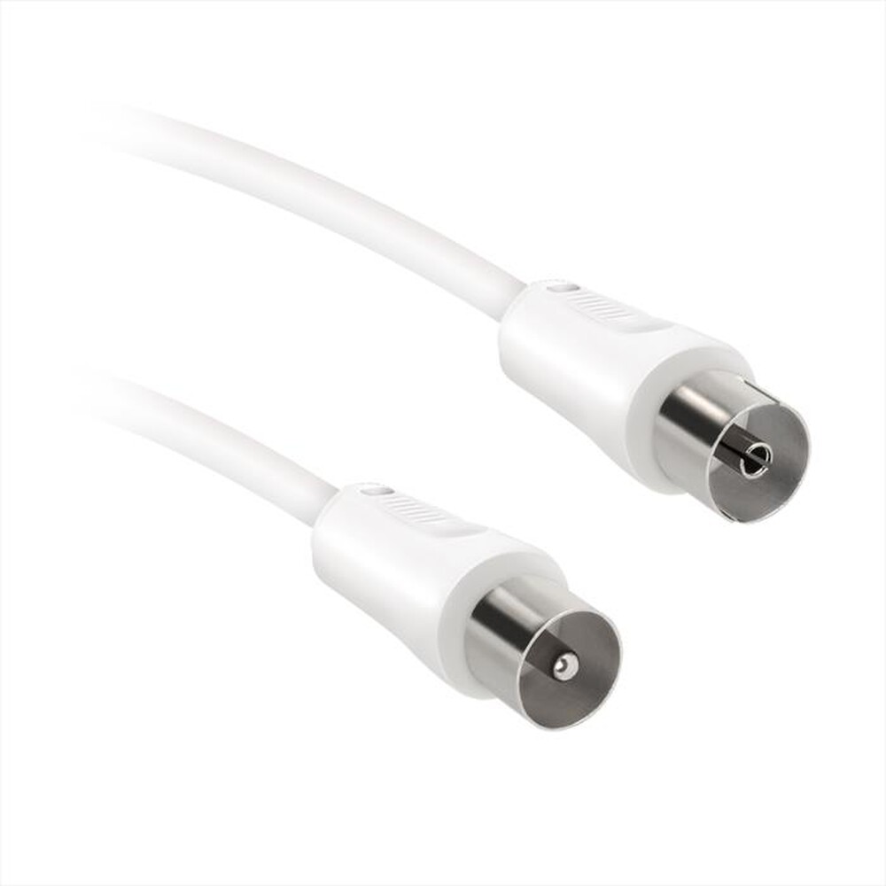 "EKON - Cavo Antenna M/F-Bianco"
