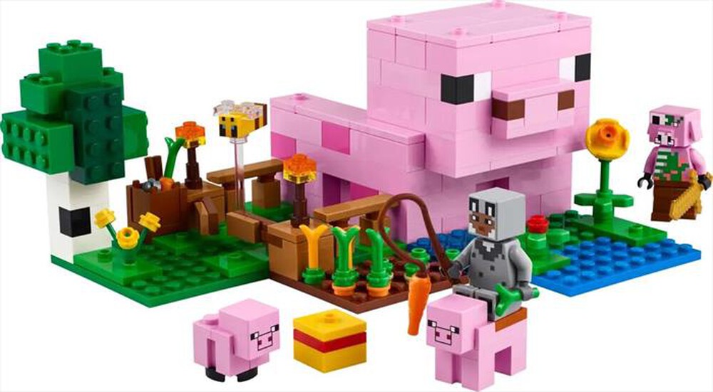 "LEGO - MINECRAFT La casa del maialino - 21268-Multicolore"