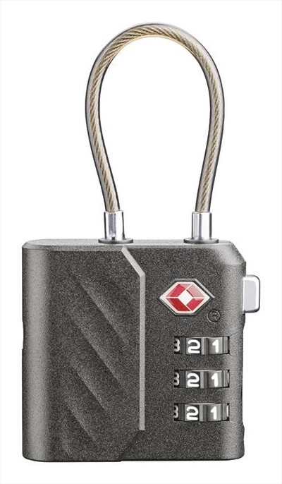 CELLULARLINE - Lucchetto trova oggetti TRACY LOCK DESIGNED x IOS-Nero