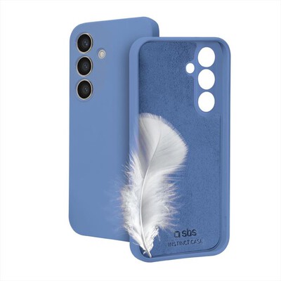 SBS - Cover Instinct TEINSTSAS25B per Samsung S25-Blu