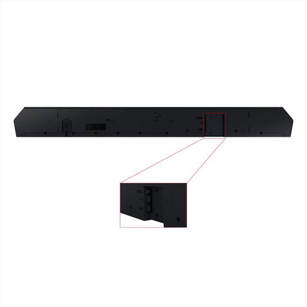 "SAMSUNG - Soundbar HW-Q700C/ZF Serie Q-BLACK"