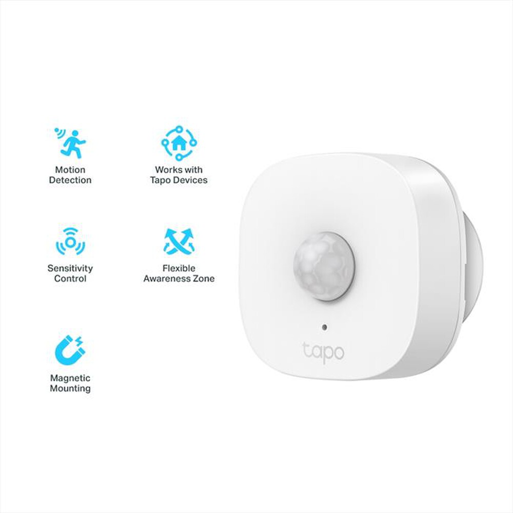 Immagine del prodotto TP-LINK - TAPO T100 SMART MOTION SENSOR, IOT HUB REQUIRED