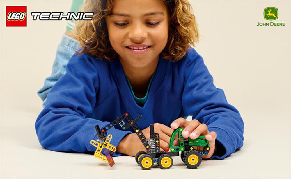 Immagine del prodotto LEGO - TECHNIC Mietitrebbia gommato John Deere - 42218-Multicolore