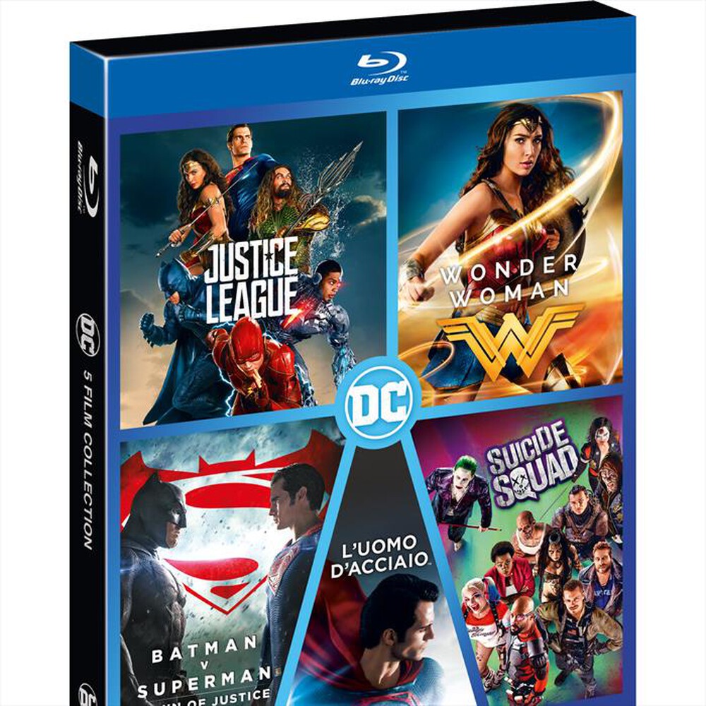 "WARNER HOME VIDEO - DC Comics - 5 Film Collection (5 Blu-Ray)"