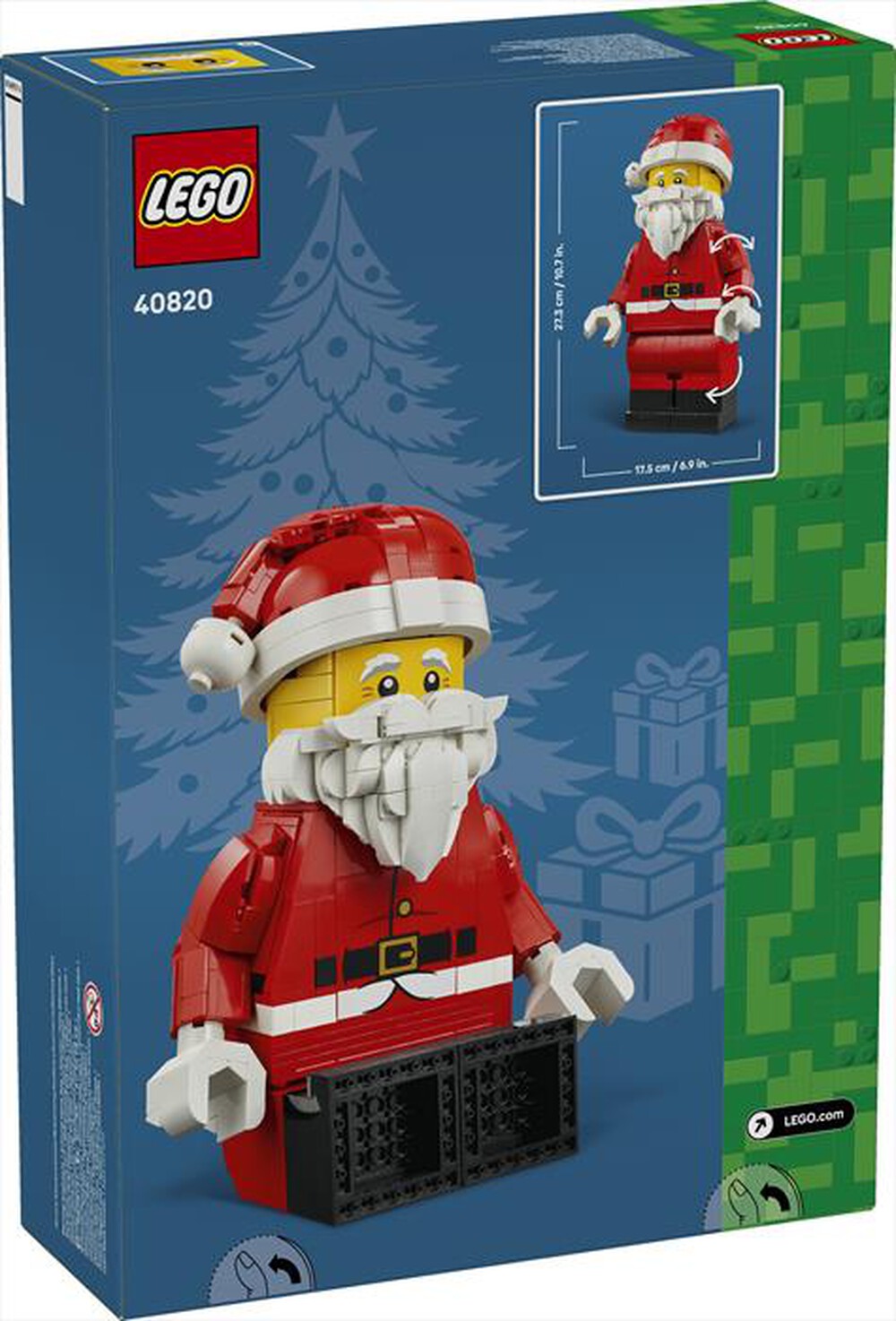 Immagine del prodotto LEGO - Grande minifigure di Babbo Natale - 40820