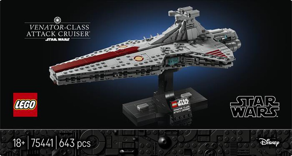 Immagine del prodotto LEGO - STAR WARS Attack Cruiser classe Venator - 75441
