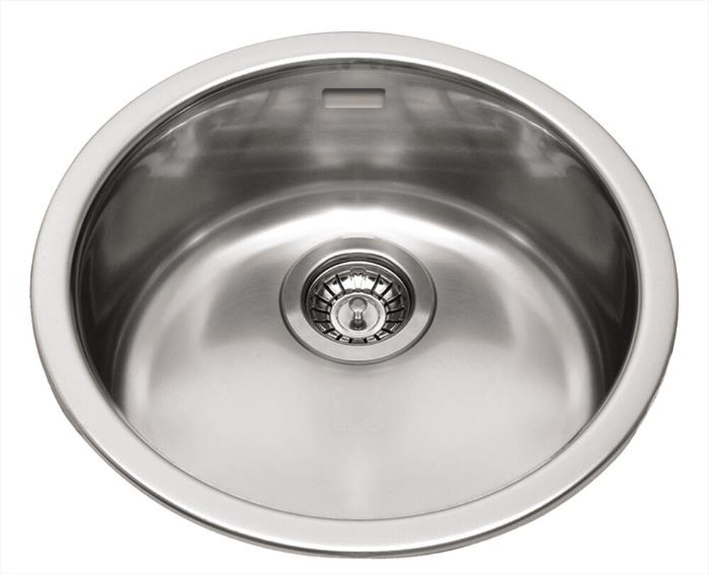 "GLEM GAS - Lavello rotondo GLR43X2 1 vasche-INOX"