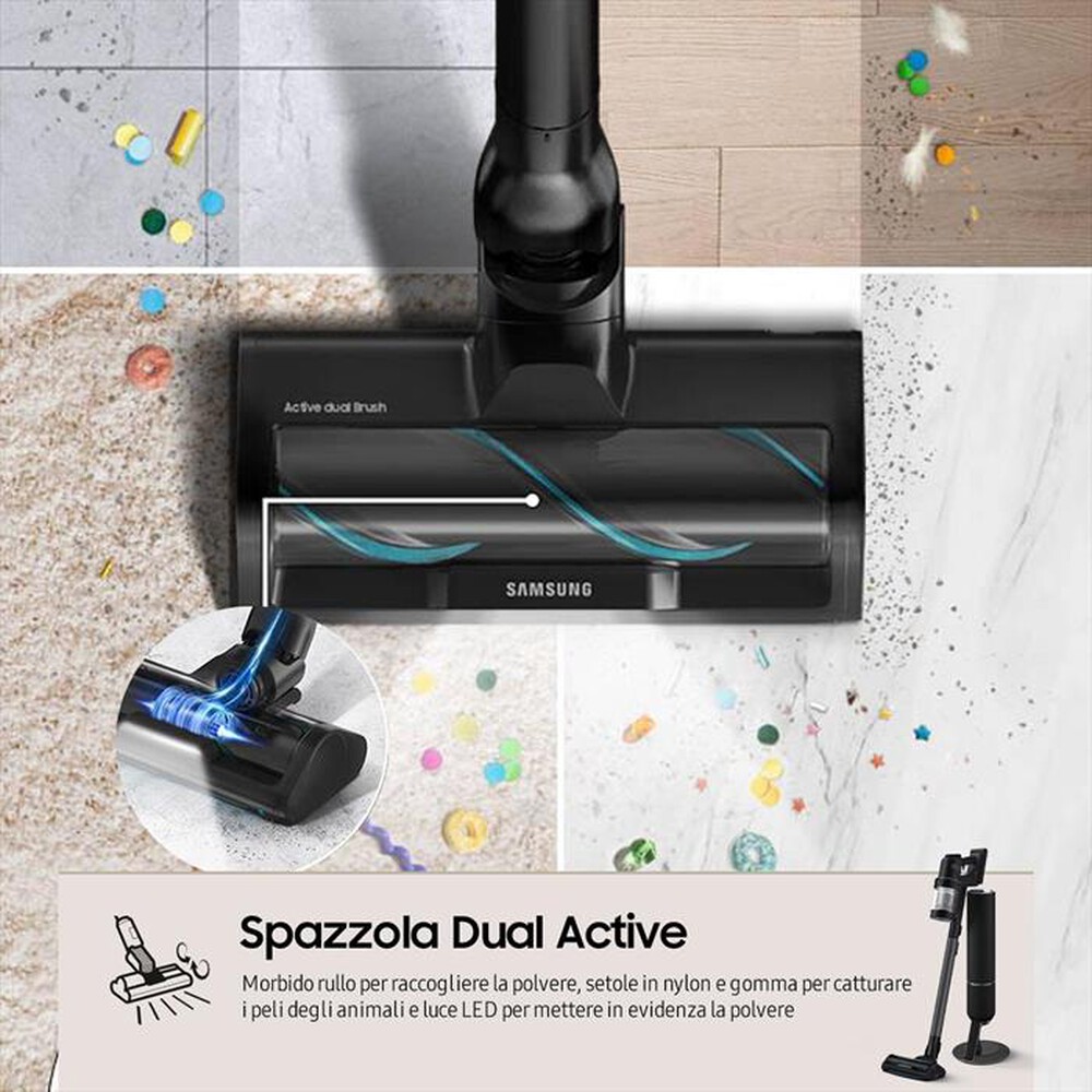 Immagine del prodotto SAMSUNG - BESPOKE JET AI COMPLETE EXTRA VS28C9784QK-Satin Black