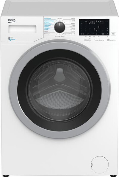 BEKO - Lavasciuga HTV8736XS-IT 8/5 Kg Classe D-Bianco