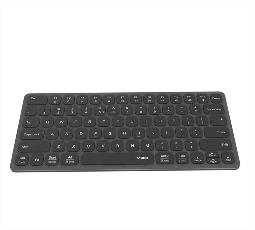 Immagine del prodotto RAPOO - Keyboard with USB-C Hub UCK-6001-Dark Grey / Grigio Scuro