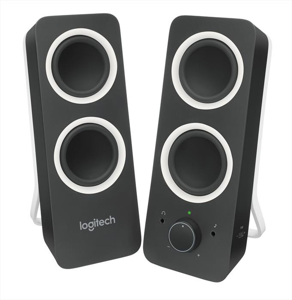 "LOGITECH - Z200 Multimedia Speakers-Midnight Black"