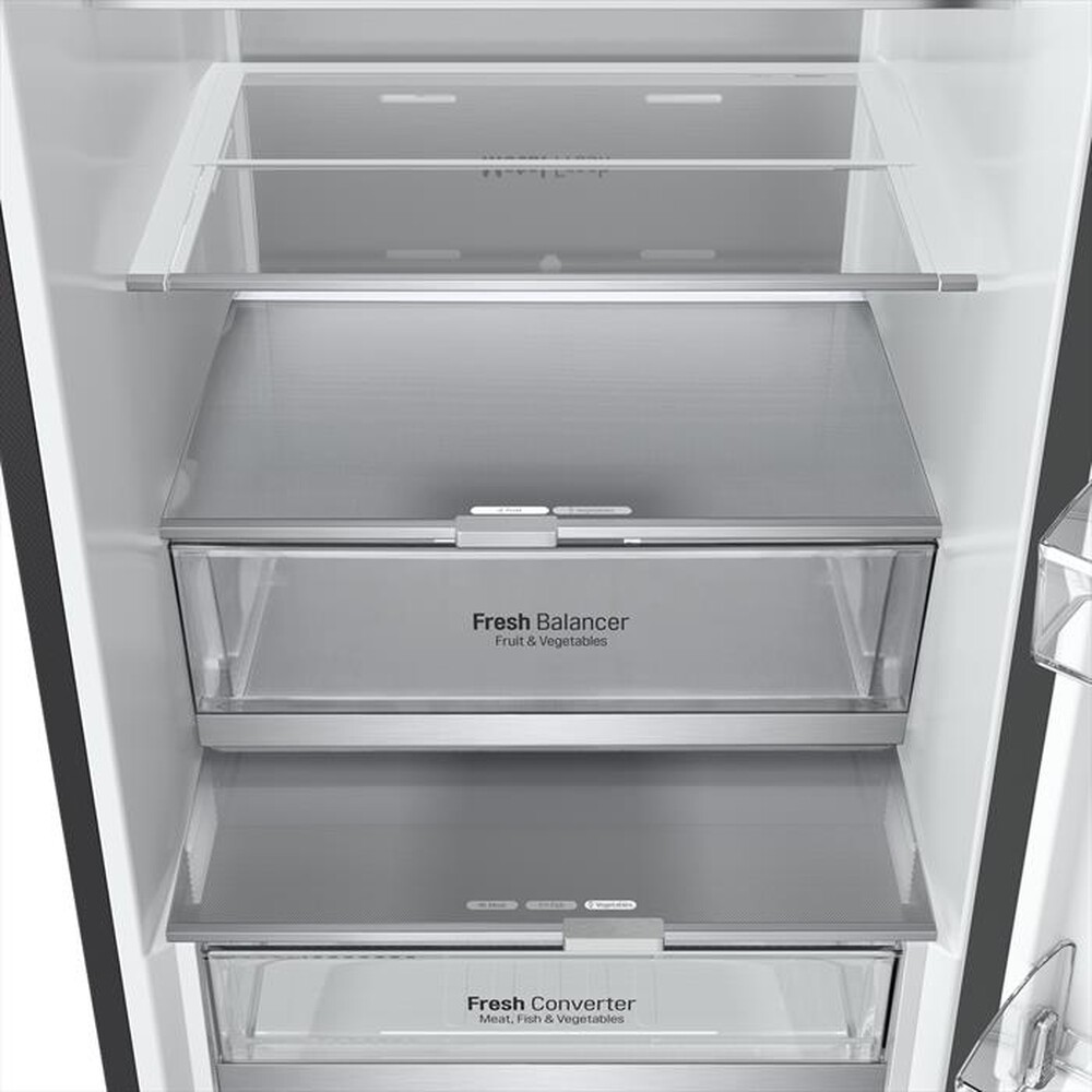 "LG - Frigorifero combinato GBB72BM9DQ Classe D 387L-Nero"
