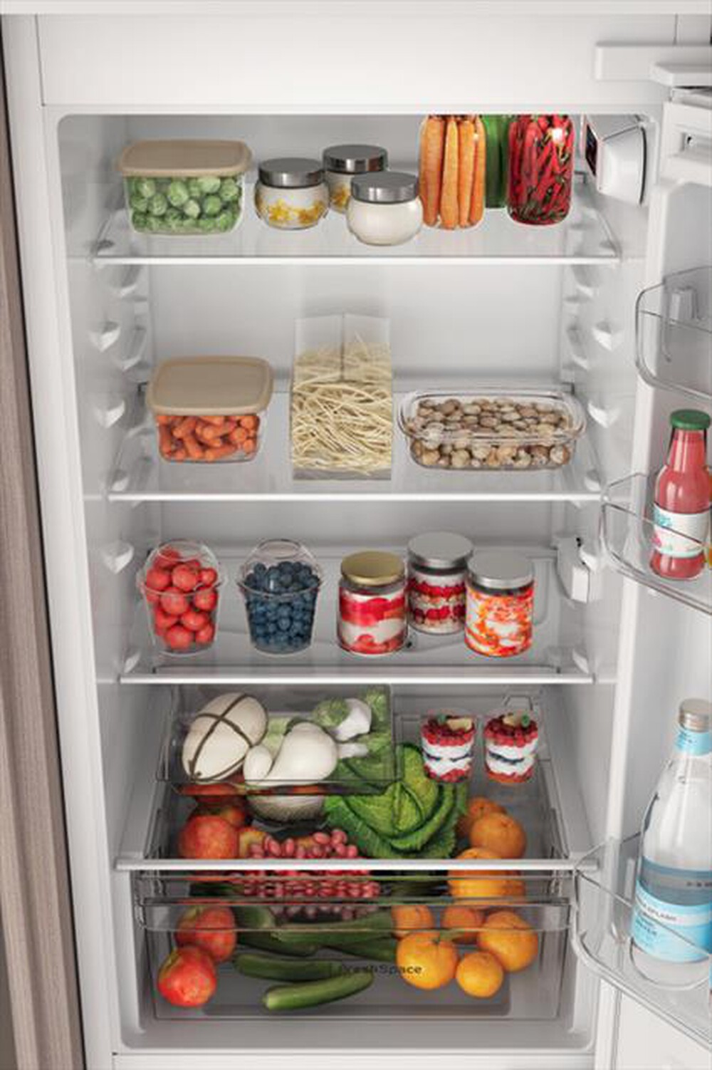 Immagine del prodotto INDESIT - Frigorifero combinato INC18D021A1 Classe E 268 lt