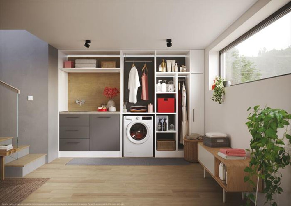 Immagine del prodotto HOOVER - Lavasciuga H3DP4854TA6/1-S 8/5 Kg Classe A-Bianco