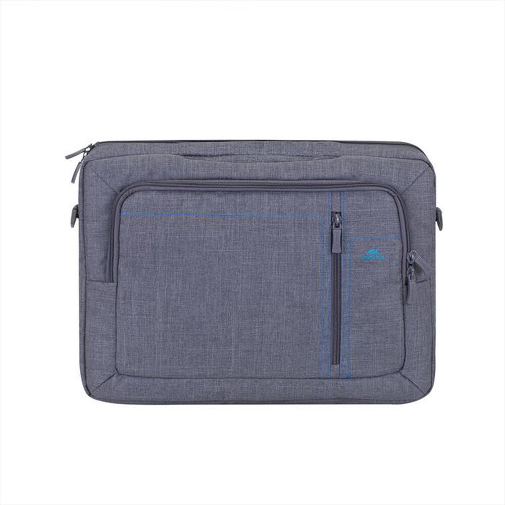 "RIVACASE - 7530 BORSA DI TELA CON TRACOLLA PER NOTEBOOK 15-Grigio"