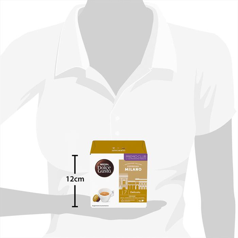 "NESCAFE' DOLCE GUSTO - DOLCE GUSTO ESPR MILANO 16PZ"