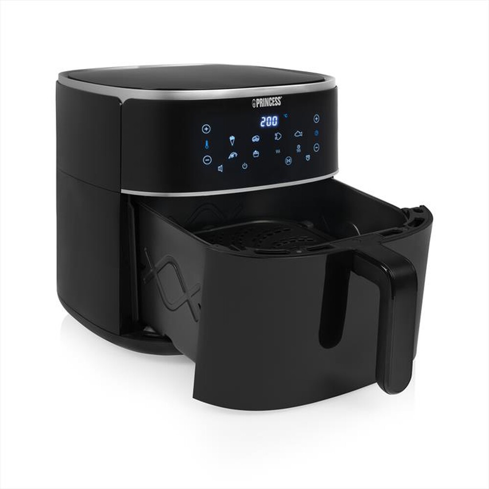"PRINCESS - Friggitrice ad aria 182254 - DIGITAL AIRFRYER 8L-NERO"