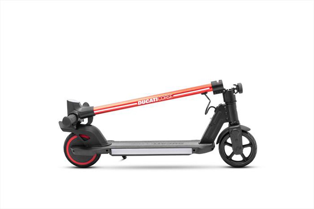 "DUCATI - Monopattino elettrico CORSE JUNIOR JET KID-ROSSO/BIANCO"