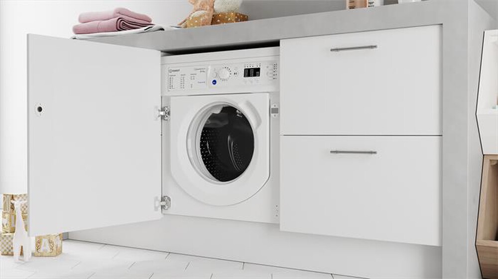 Immagine del prodotto INDESIT - Lavasciuga incasso BI WDIL 861485 EU 8/6Kg-Bianco