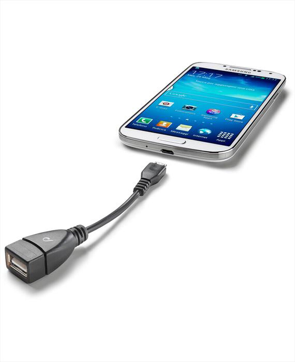 "CELLULARLINE - USB On the Go-Nero"