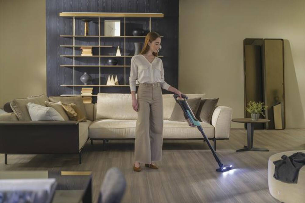 "HOOVER - Aspirapolvere ricaricabile HF201P 011-Blu"
