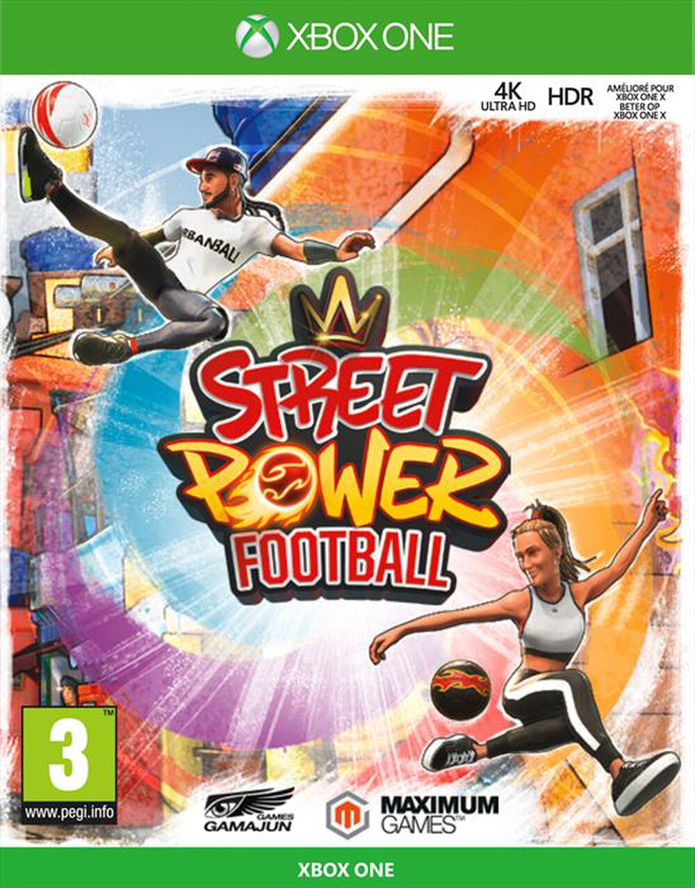 "MAXIMUM GAMES - STREET POWER FOOTBALL XONE"