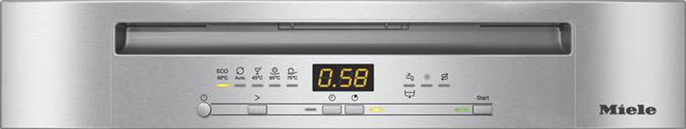"MIELE - Lavastoviglie G 5210 SC CLST Classe C 14 coperti-Acciaio Clean Steel"