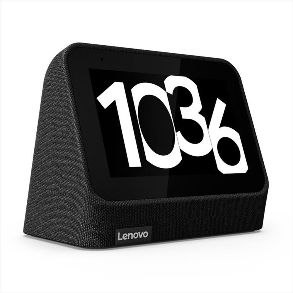 "LENOVO - Speaker bluetooth CLOCK2 B-Nero"