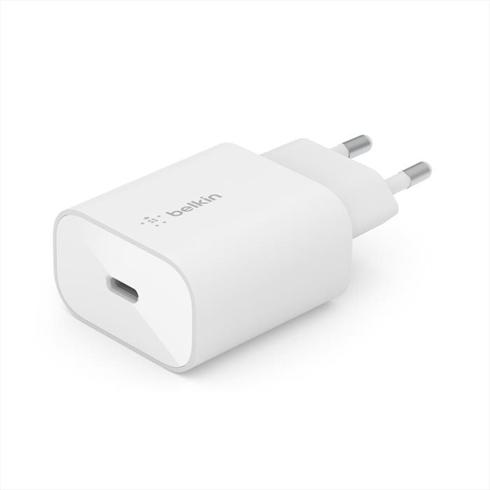 "BELKIN - CARICABATTERIE DA CASA USB-C PPS 25W-bianco"