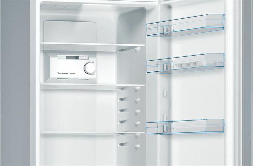 "BOSCH - Frigorifero combinato KGN36NLEA Classe E-Metal look"