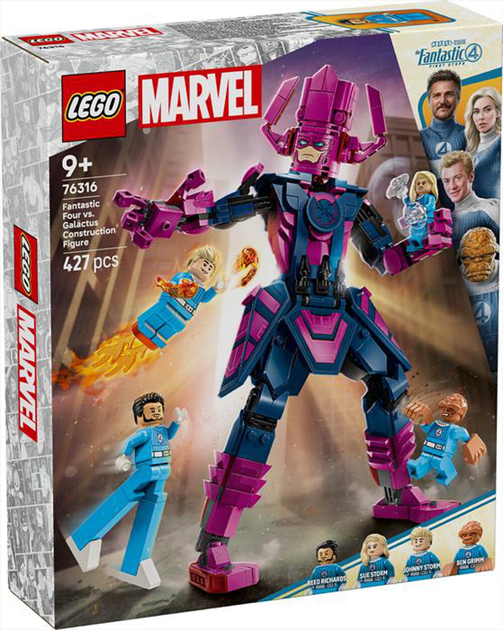 "LEGO - 76316 FANTASTICI QUATTRO E GALACTUS-,"