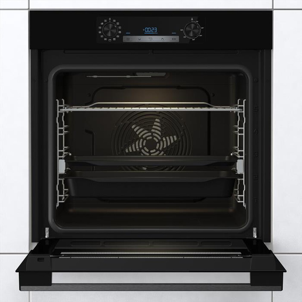 "HISENSE - Forno incasso elettrico BSA65226AB Classe A-Nero con inserti Black Inox"
