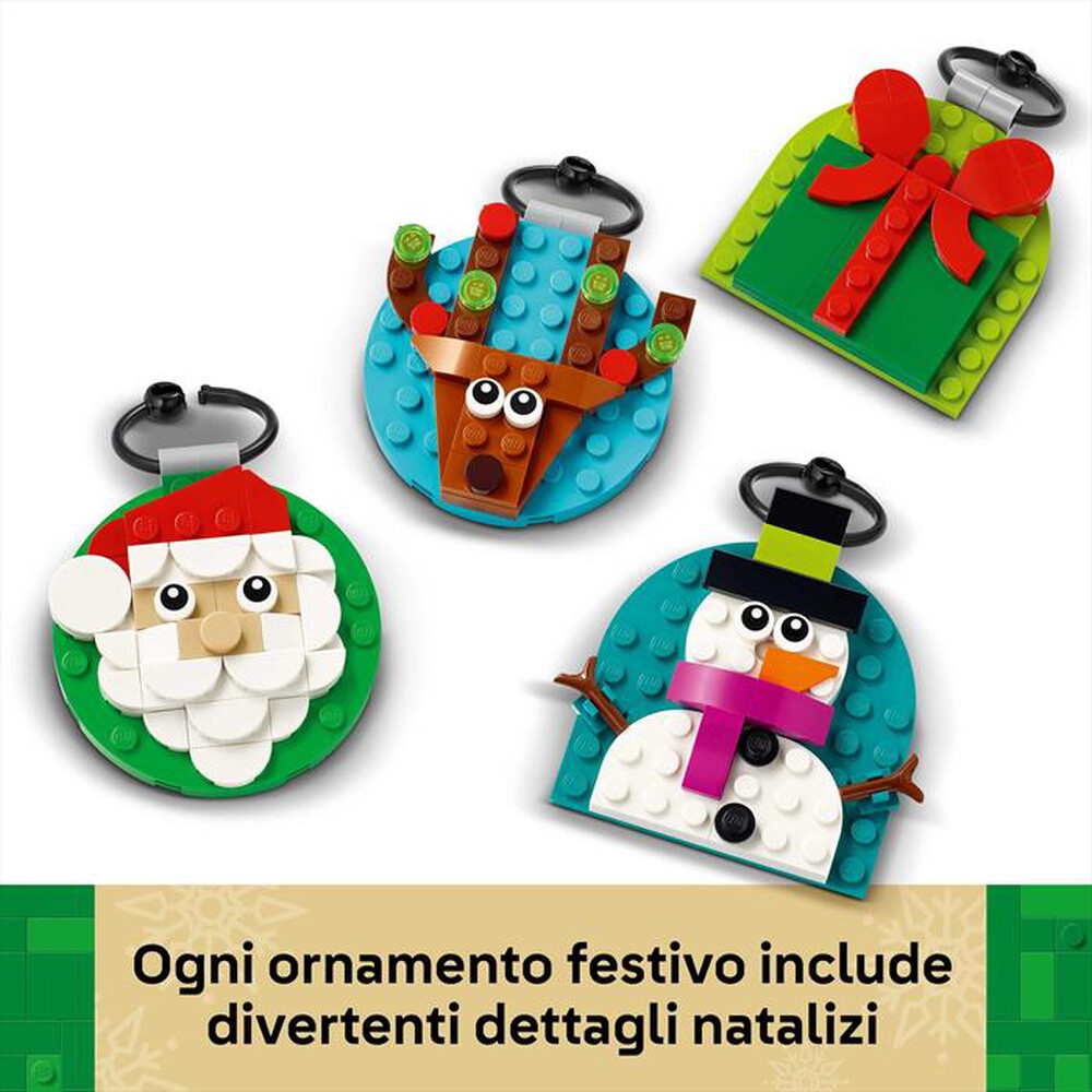 Immagine del prodotto LEGO - SEASONS AND OCCASIONS Decorazioni natalizie 40744