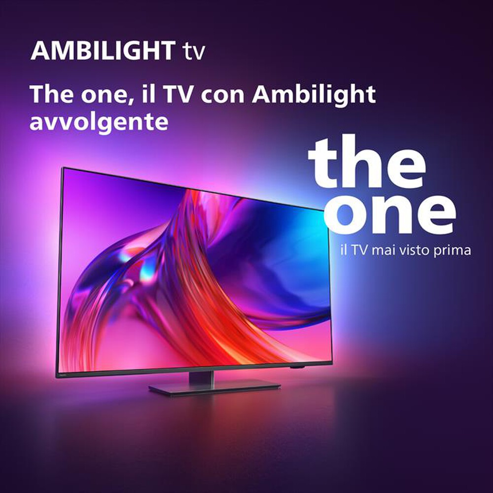 "PHILIPS - Ambilight Smart TV LED UHD 4K 43\" 43PUS8818/12-Antracite"