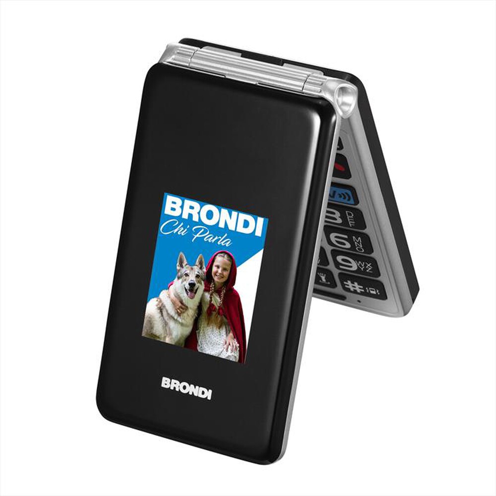 Immagine del prodotto BRONDI - Cellulare AMICO SUPER TV-GUNMETAL GREY