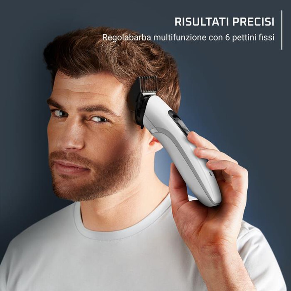 Immagine del prodotto ROWENTA - Regolabarba multifunzione 8-in-1 TN8934E0-Bianco/Nero