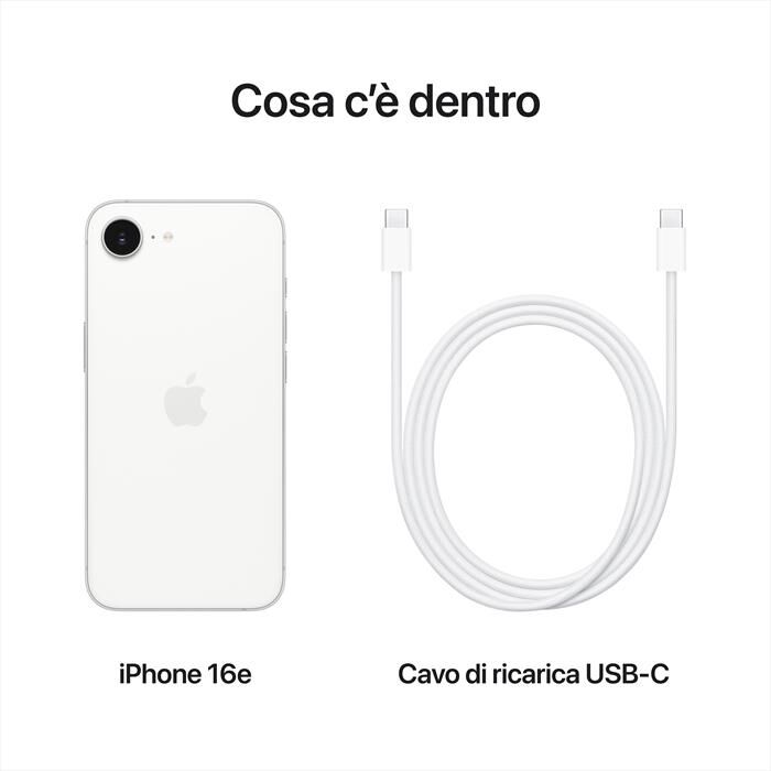 APPLE - iPhone 16e 256GB-Bianco | Euronics