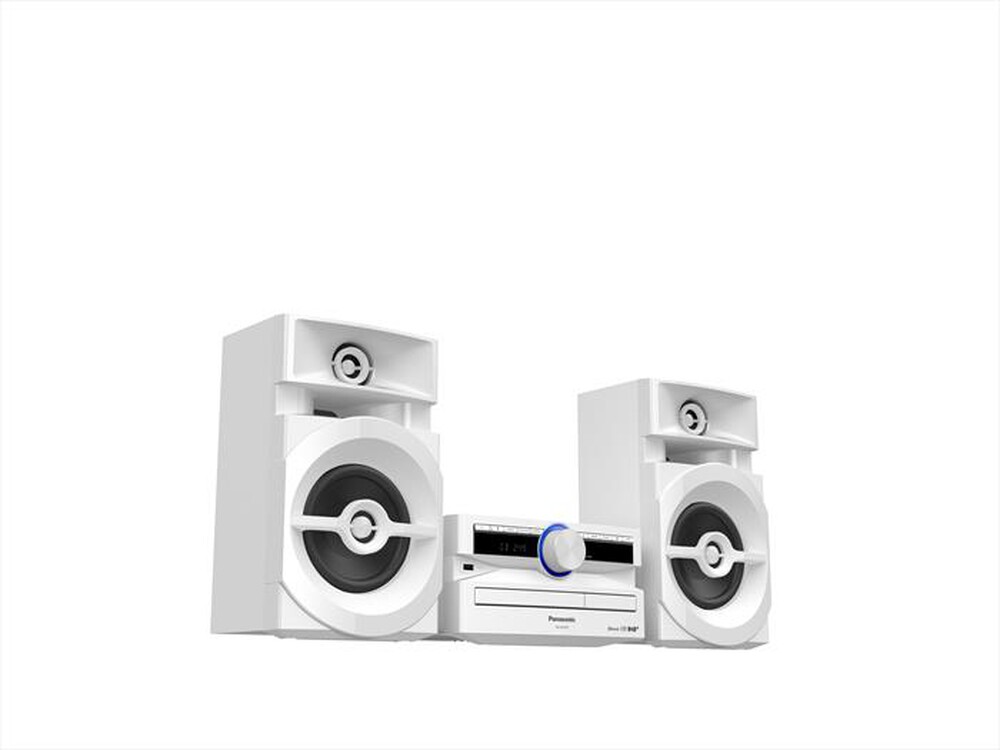 "PANASONIC - Mini HiFi Bluetooth SC-UX102E-W-bianco"