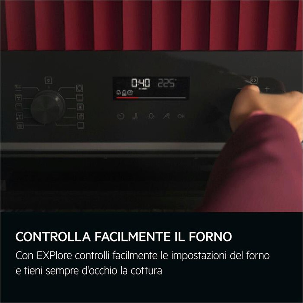Immagine del prodotto AEG - Forno incasso elettrico TU5PB43SM Classe A+-Inox