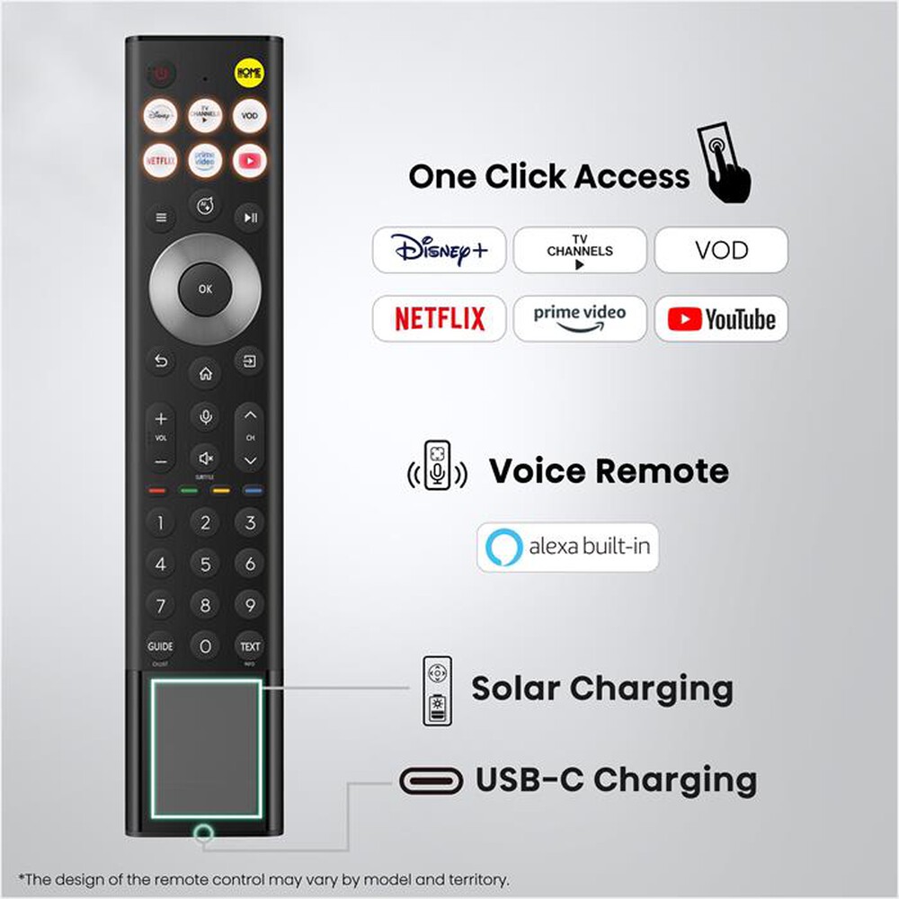 Immagine del prodotto HISENSE - Smart TV MINI LED 4K 85" 85UR9S-NERO