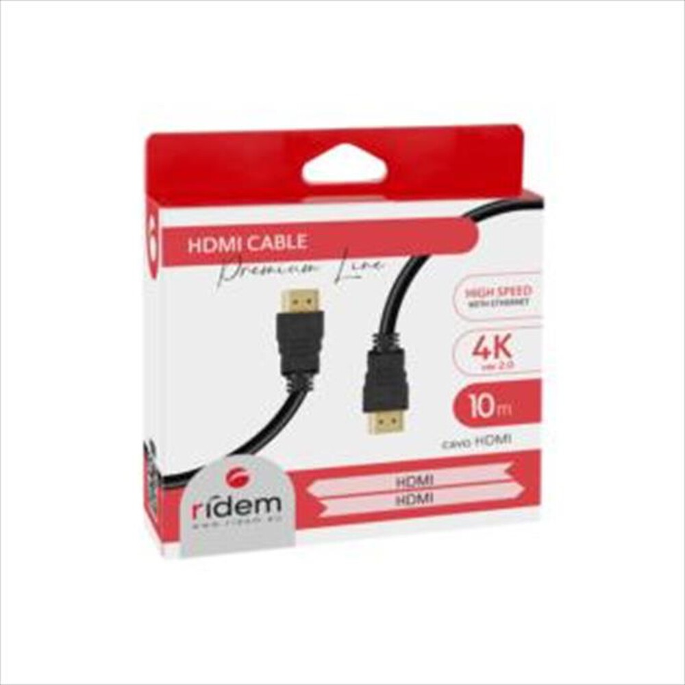 "RIDEM - Cavo HDMI 4K RDMCL710-Nero"
