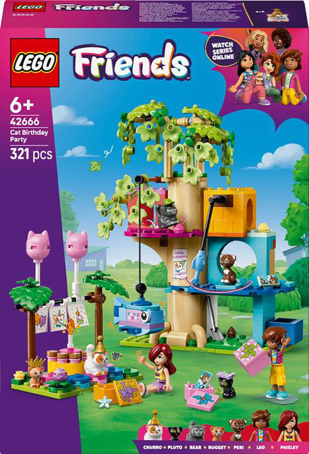 "LEGO - FRIENDS Festa di compleanno felina e Casa - 42666"