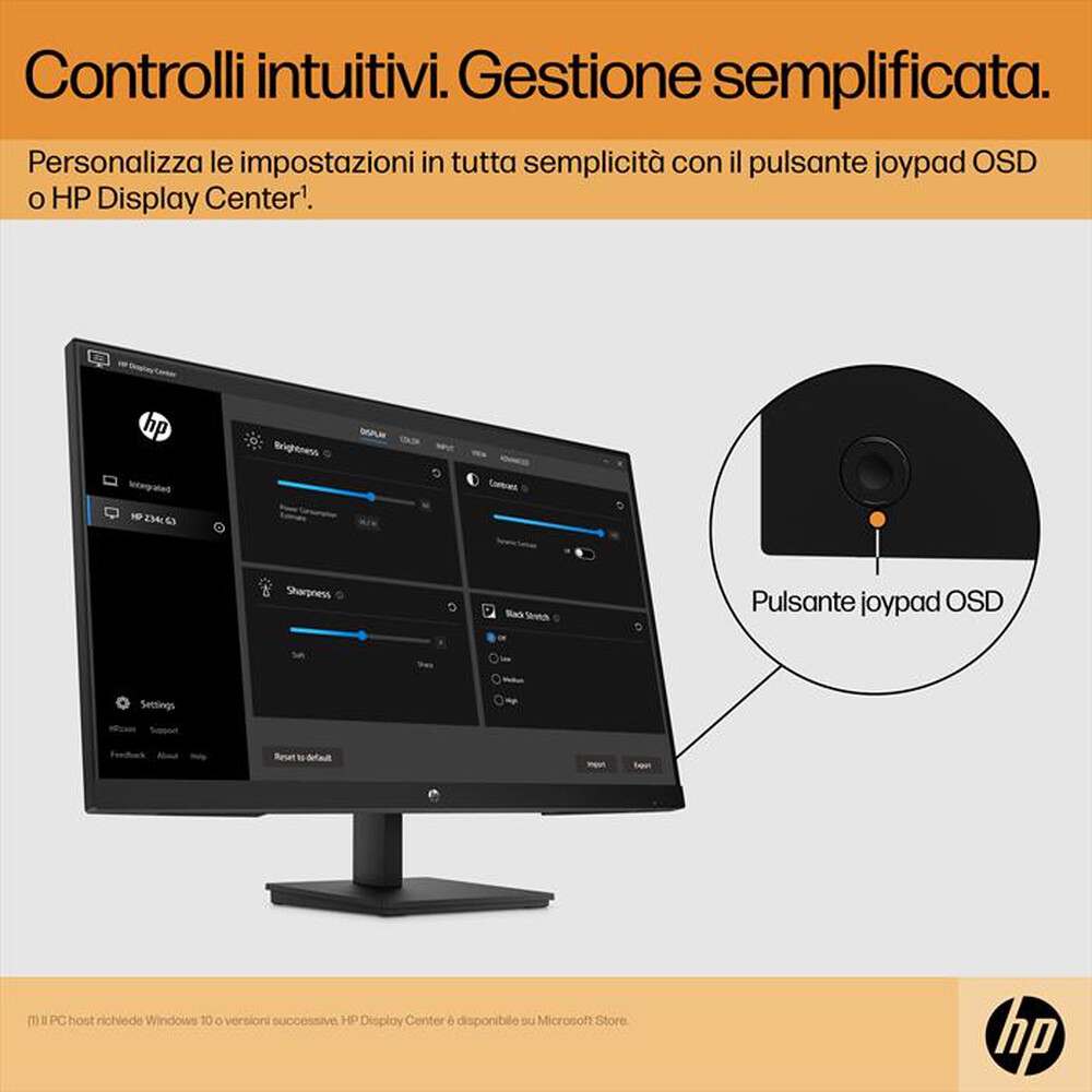 Immagine del prodotto HP - Monitor LED FHD 27" V27I G5-Nero