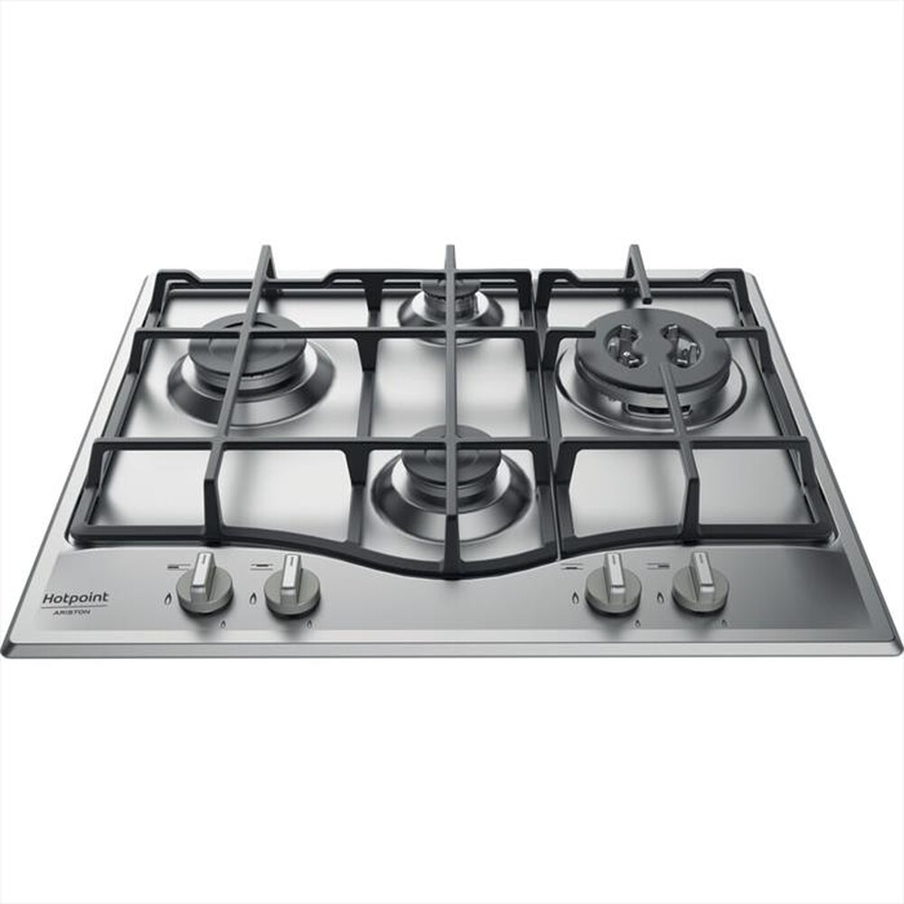 HOTPOINT ARISTON - Piano cottura a gas PCN 641 T/IX/HAR 59cm-Inox