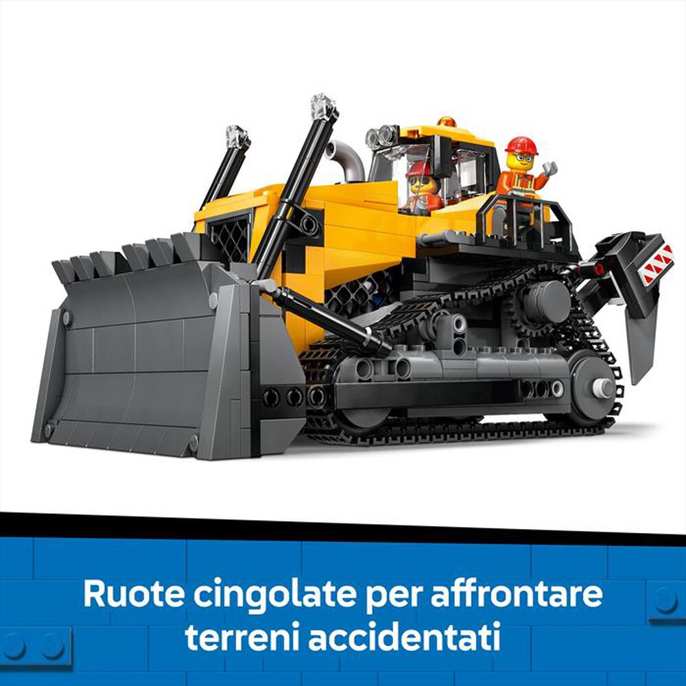 Immagine del prodotto LEGO - CITY BIG VEHICLES Bulldozer giallo 60466