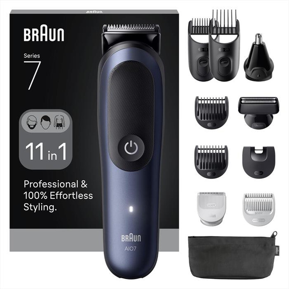 "BRAUN - Rasoio AIO 7540-BLU"